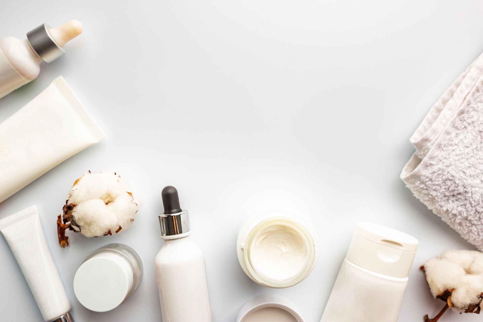 Interior of the Bare Elegance beauty studio — calm, private treatment room